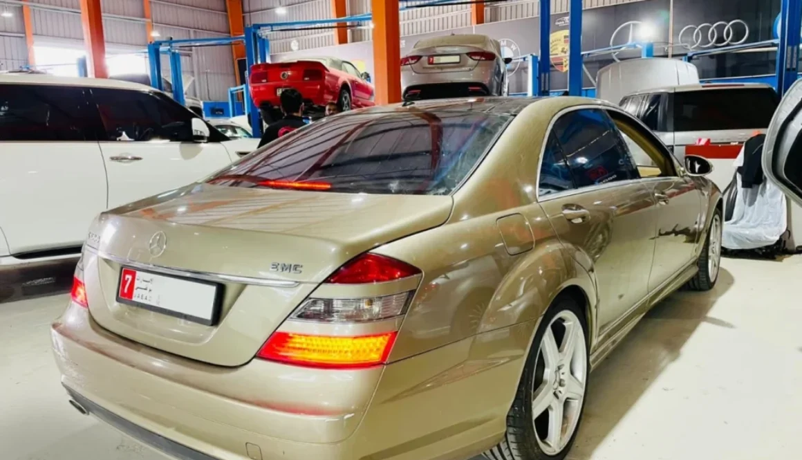 Mercedes s500 suspension service