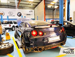 نيسان GTR الخدمة الرائد في كويك صالح