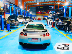 Nissan GTR visited for Computerized Inspection