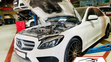 Mercedes C200 Engine Service feature img